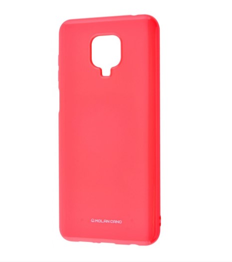 Чехол Molan Cano Glossy Jelly Case Xiaomi Redmi Note 9S/Note 9 Pro pink